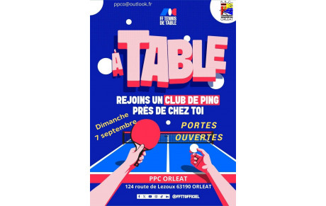 JOURNEE PORTES OUVERTES / dimanche 7 septembre 10h/16hh